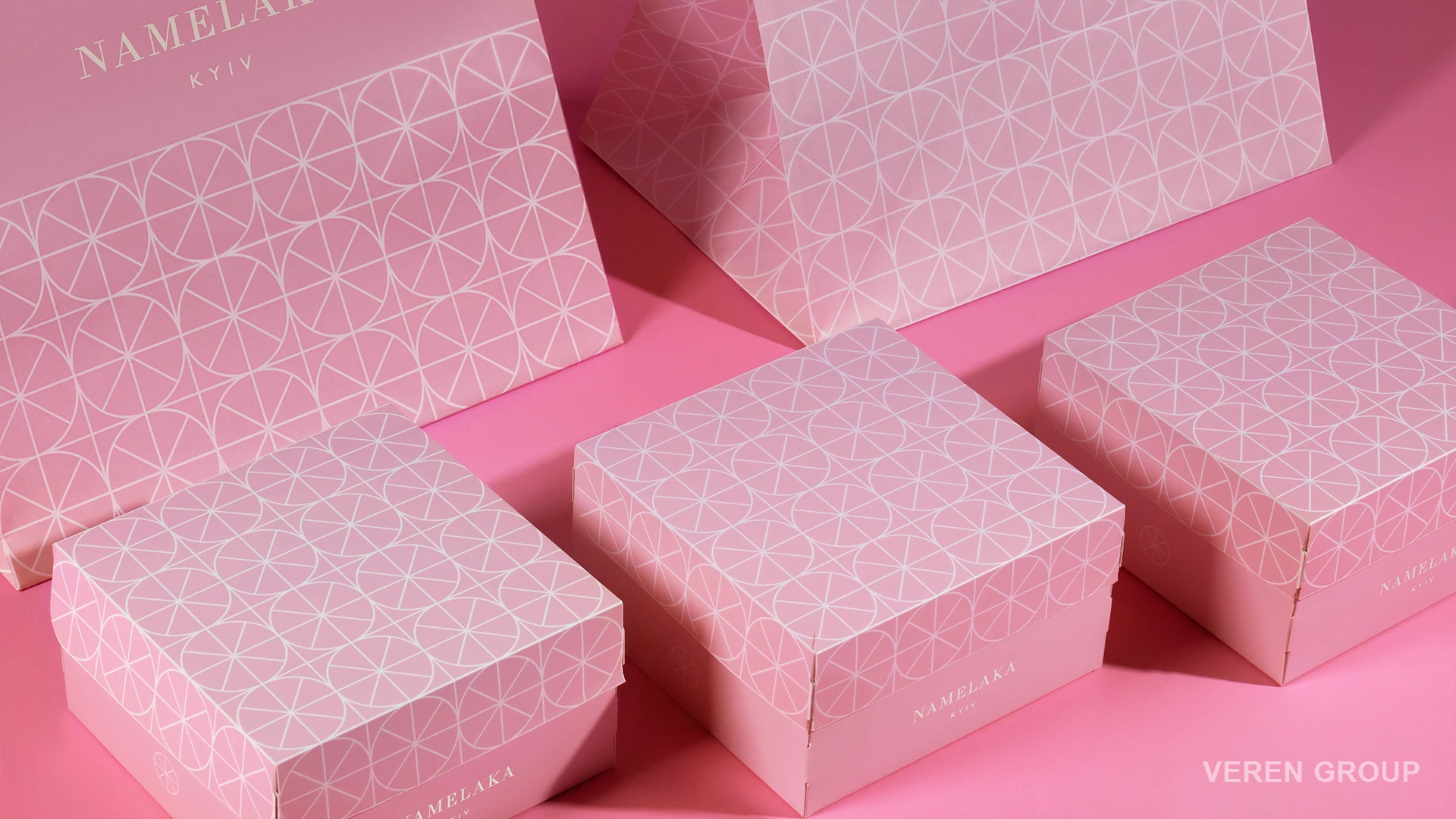Упаковка для кондитерского магазина Namelaka Kyiv (Pattern)