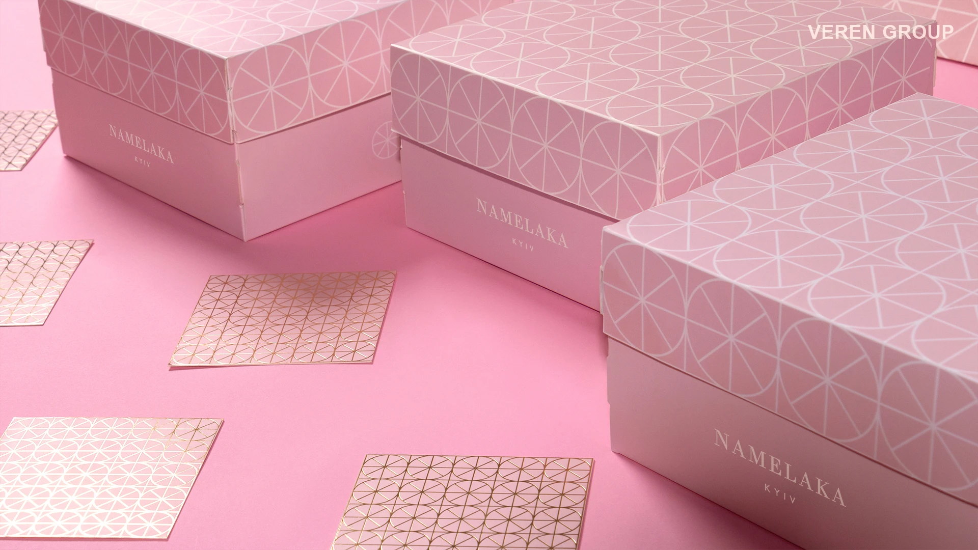 Упаковка для кондитерского магазина Namelaka Kyiv (Pattern)