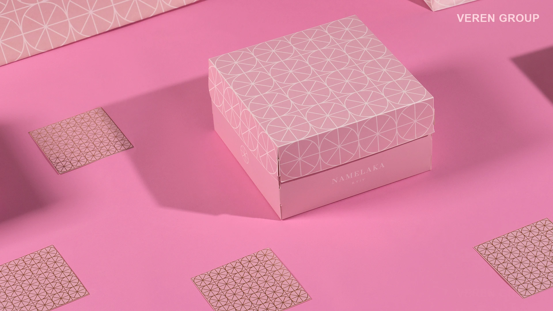 Упаковка для кондитерского магазина Namelaka Kyiv (Pattern)