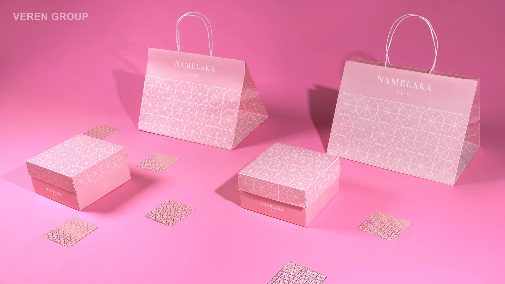 Упаковка для кондитерского магазина Namelaka Kyiv (Pattern)