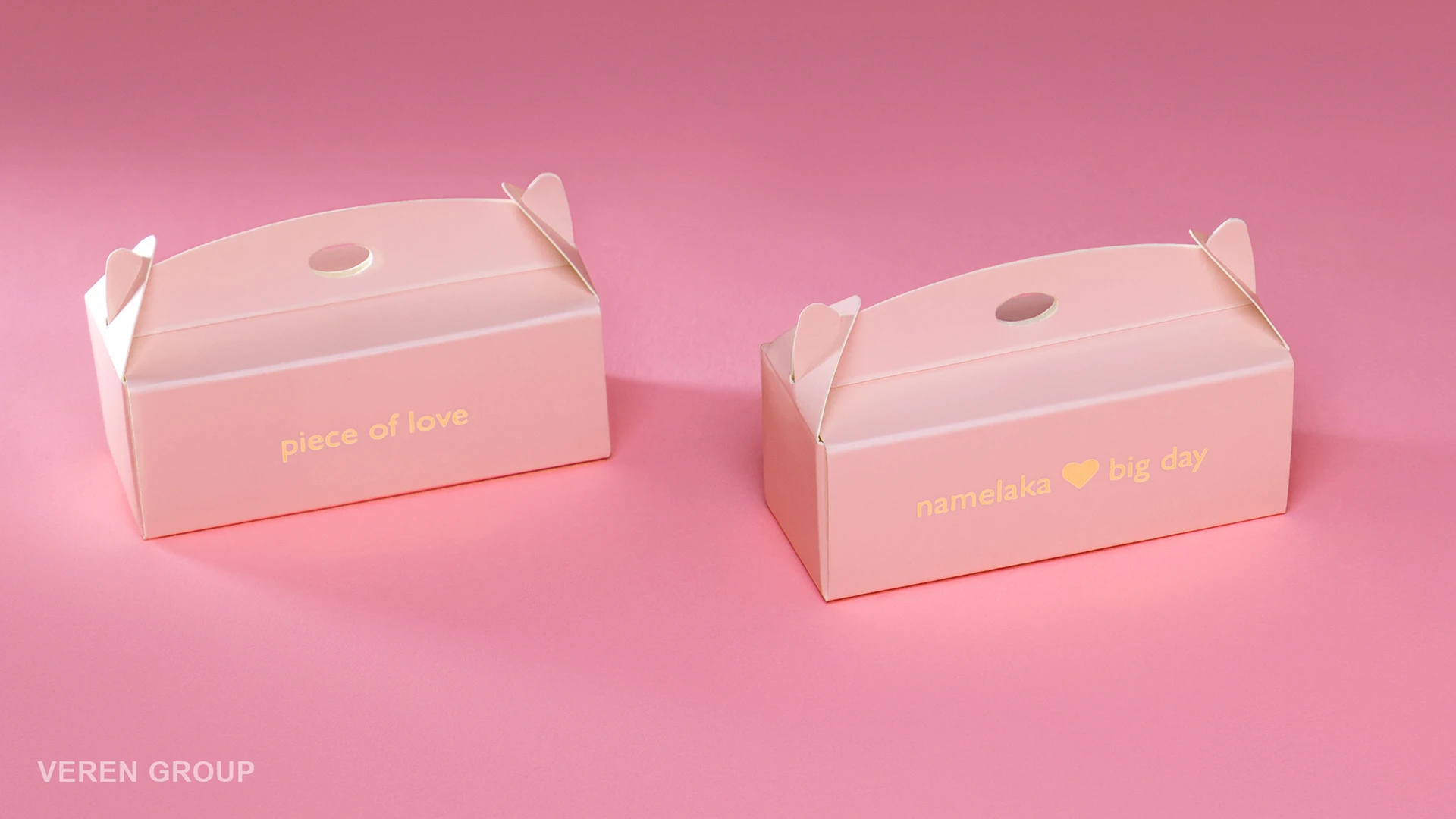 Упаковка для кондитерского магазина Namelaka Kyiv (Gold)