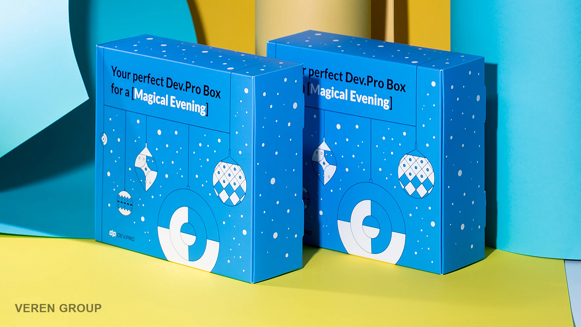 Упаковка для новогодних подарков DEV PRO