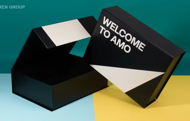 Эксклюзивная упаковка "welcome box" для AMO