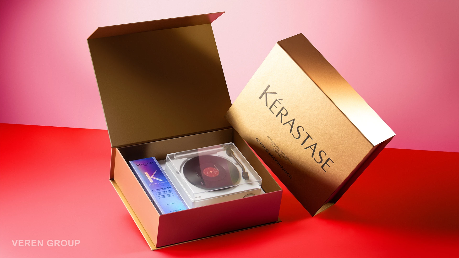 60 премиальных пресс-паков к празднованию 60-летия бренда Kerastase