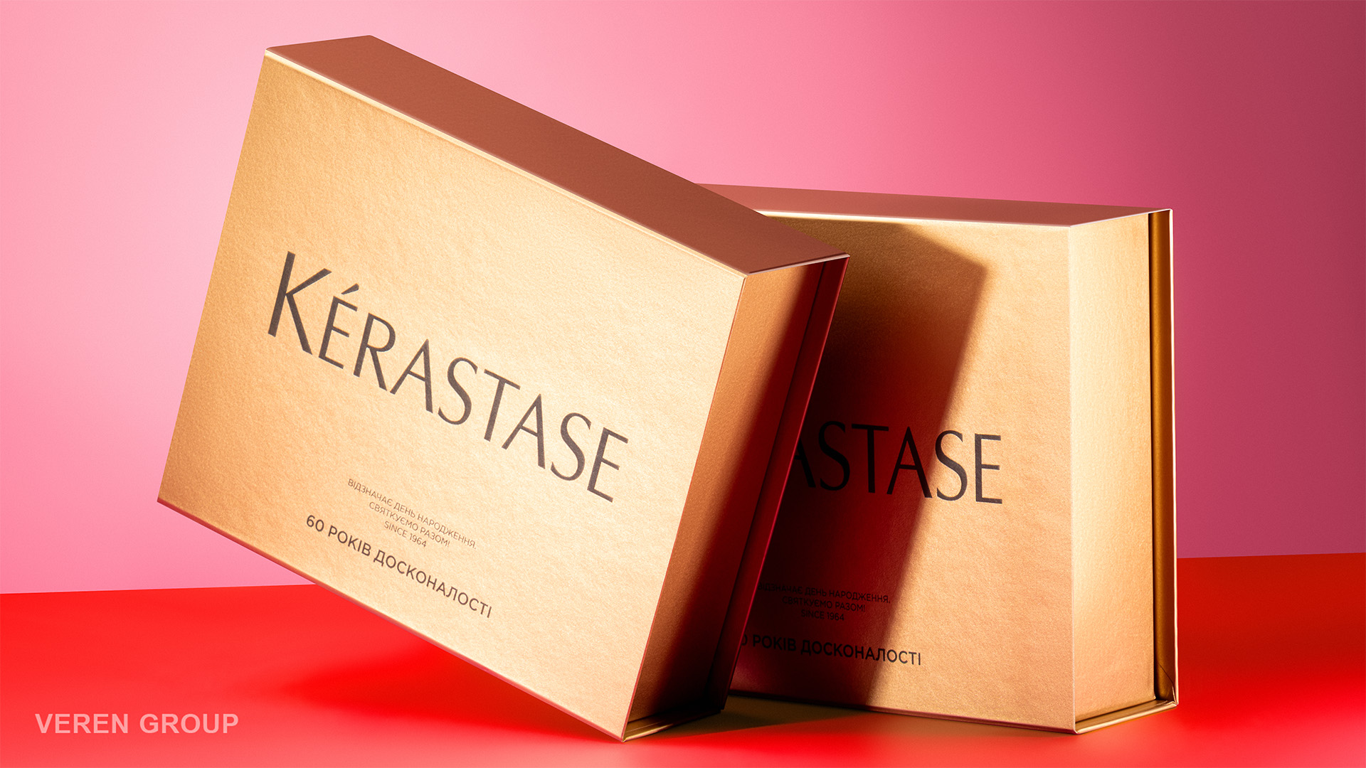 Пресспак для представительства Loreal к 60-летию бренда Kerastase