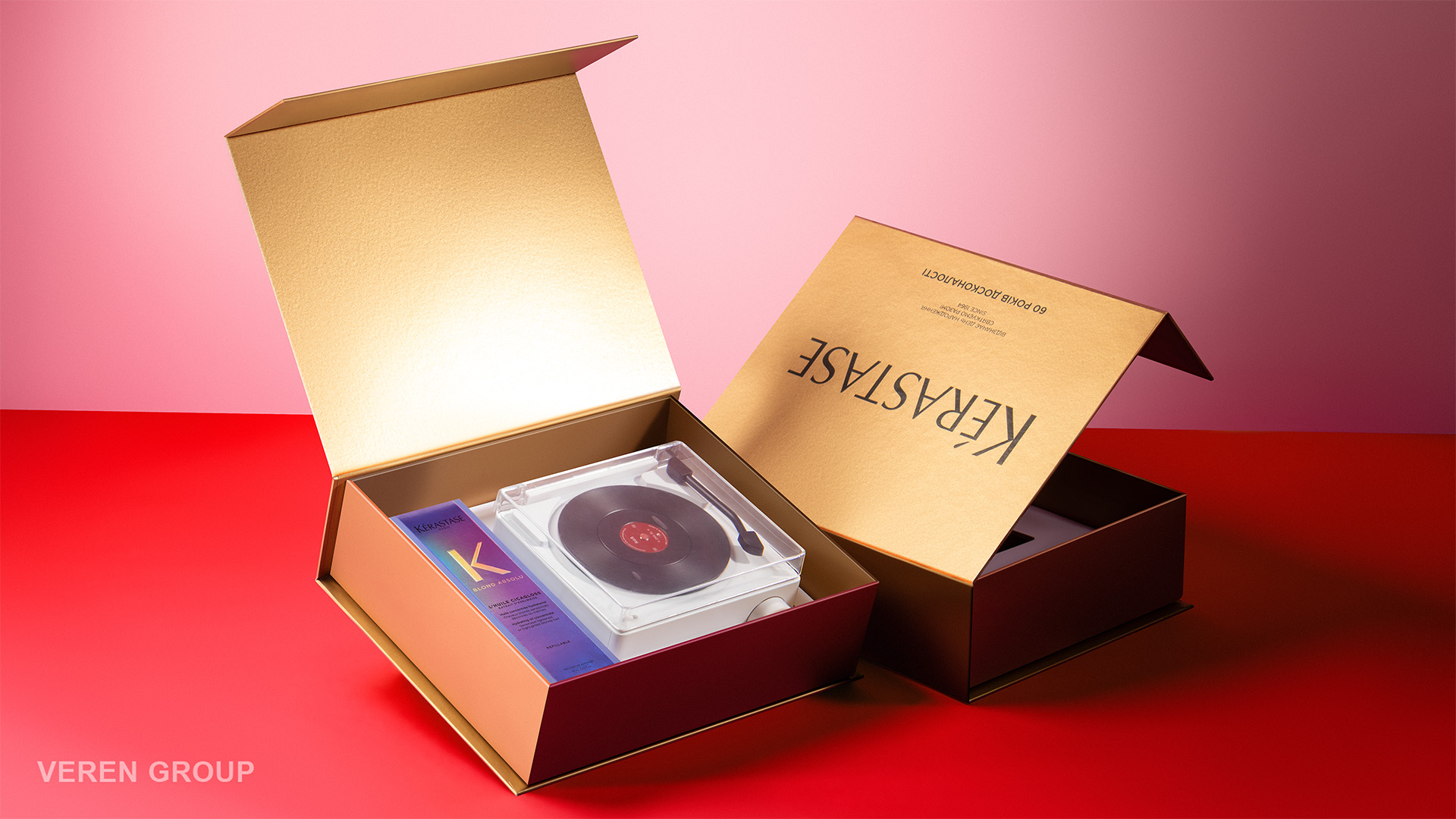 Пресспак для представительства Loreal к 60-летию бренда Kerastase