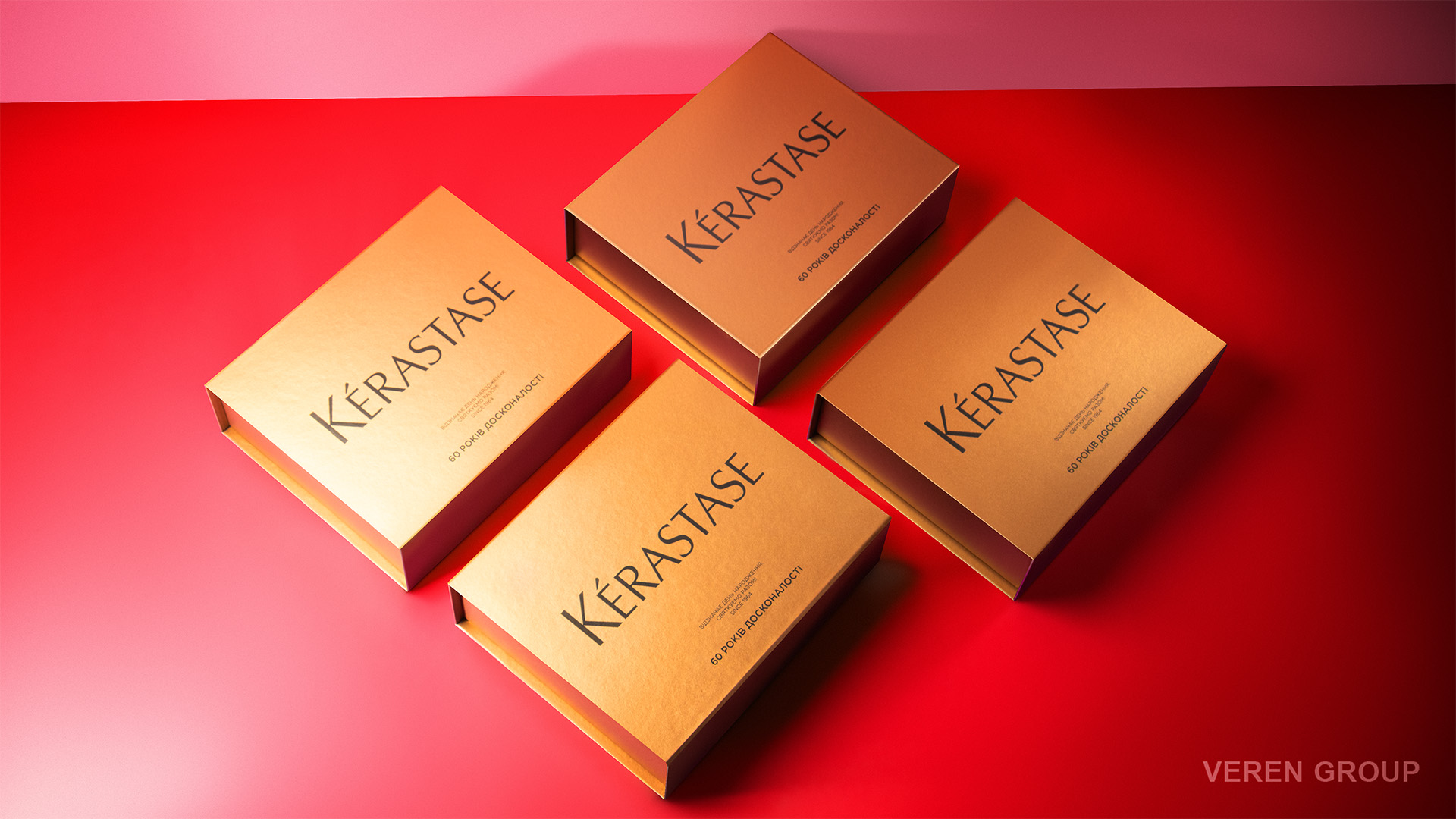 Пресспак для представительства Loreal к 60-летию бренда Kerastase