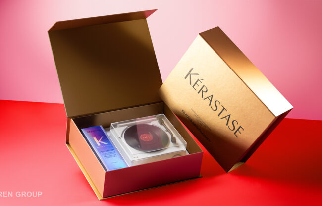 Пресспак для представительства Loreal к 60-летию бренда Kerastase
