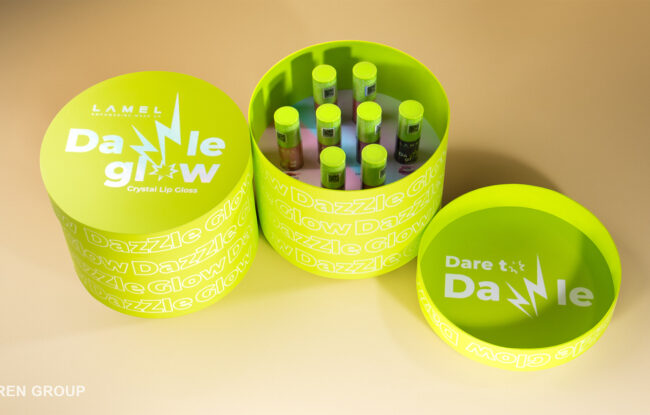 Преспаки для презентации лимитированной серии блесков Dazzle Glow by Lamel