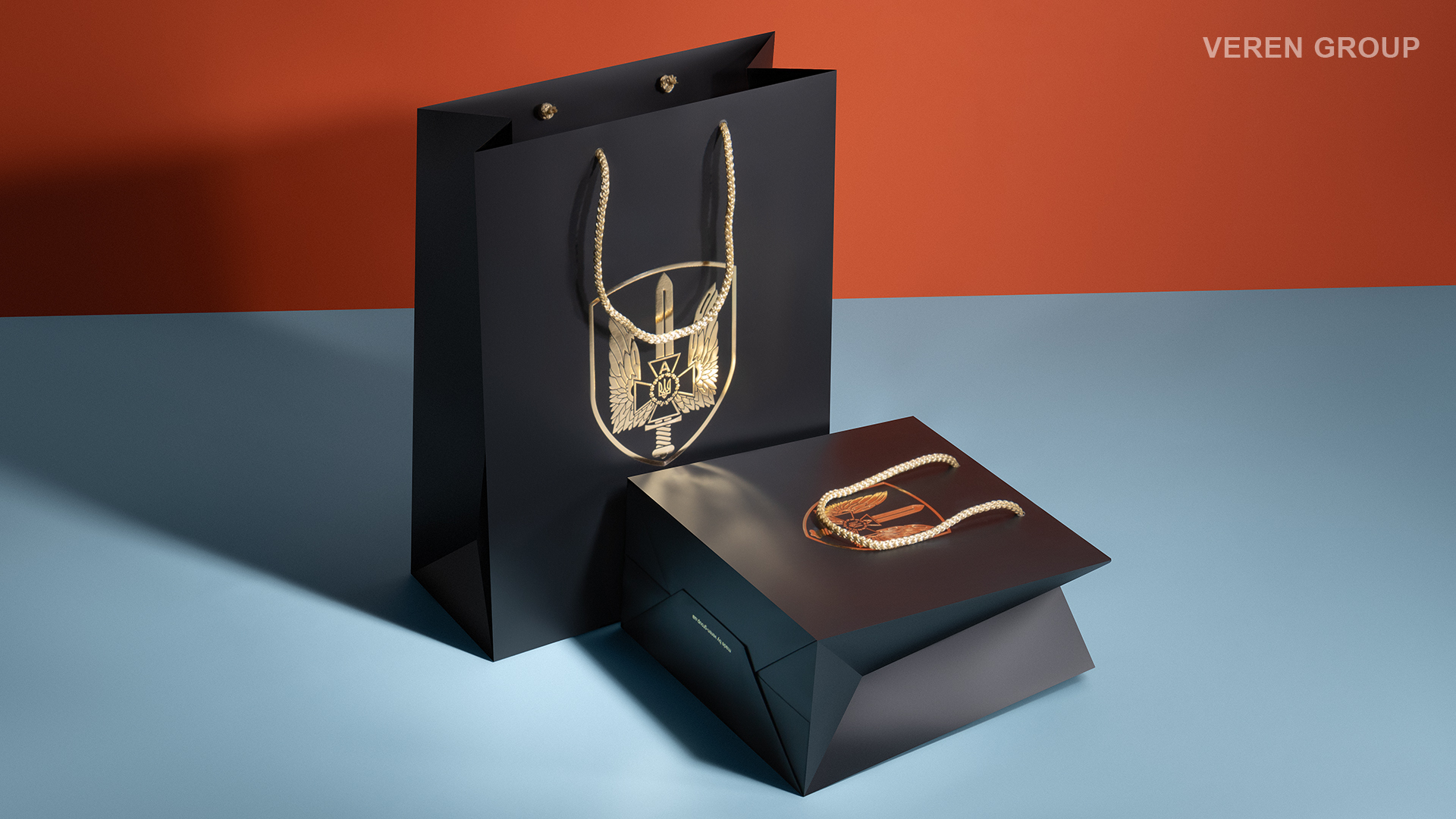 Комплексная упаковка для наград бойцам подразделения “Альфа” СБУ