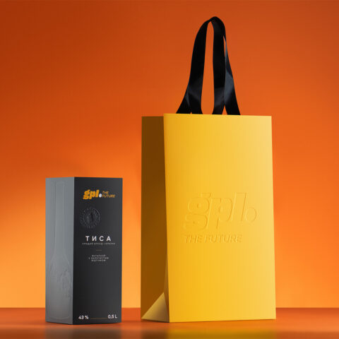 Подарункове пакування для коньяку Тиса