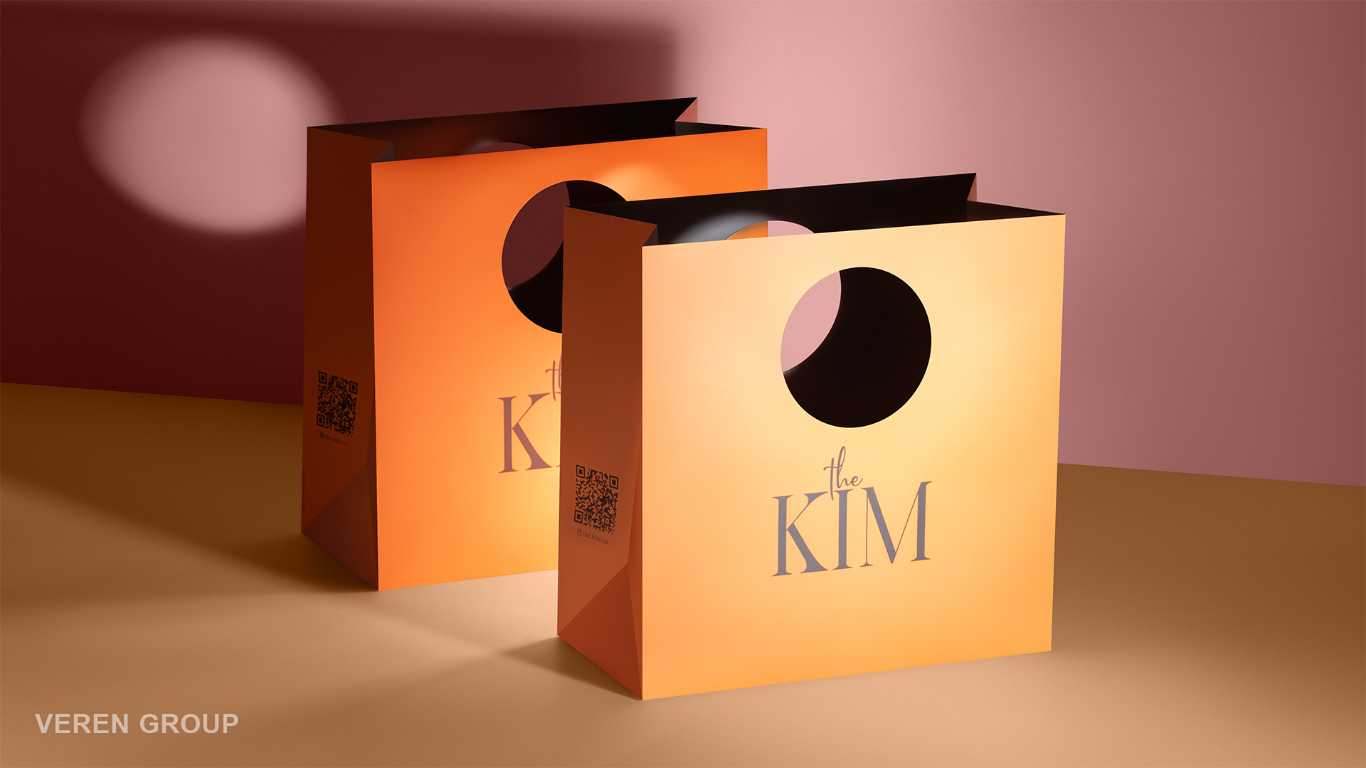 Упаковка для украинского бренда одежды THE KIM