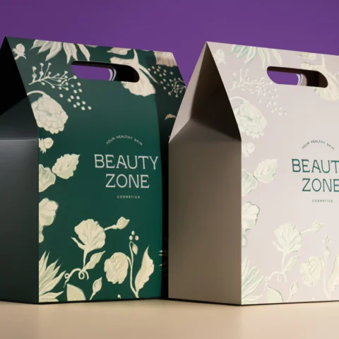 Розробка та виготовлення пакування для магазину косметики Beauty Zone