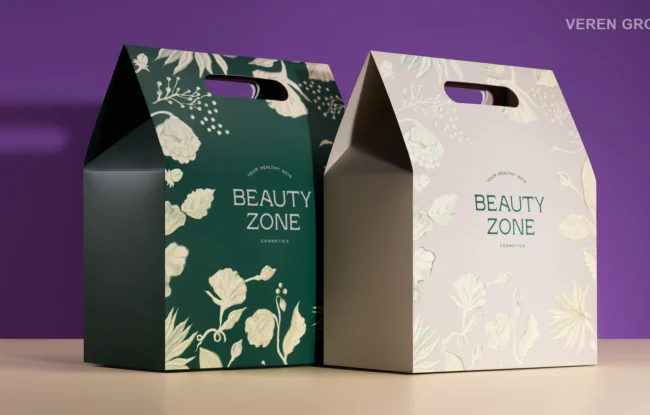 Розробка та виготовлення пакування для магазину косметики Beauty Zone