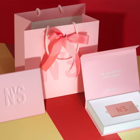 Комплексне виготовлення брендованого пакування для NYS Shop