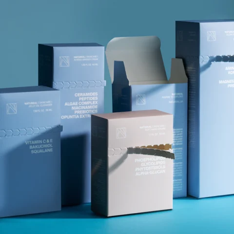 Індивідуальні коробки для пакування косметики Natureal Індивідуальні коробки для пакування косметики Natureal