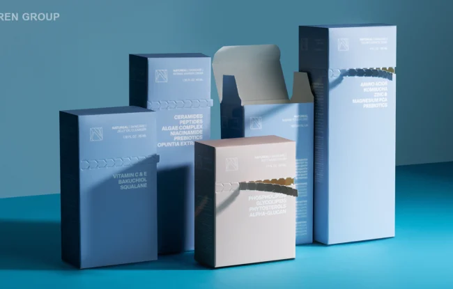 Індивідуальні коробки для пакування косметики Natureal