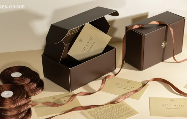 Комплексне пакування для натуральної косметики CILLA by ID
