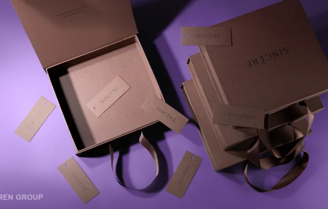 Пакування для бренду пляжного одягу та аксесуарів SINCÈRE